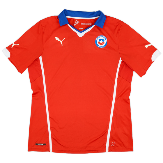 2014-15 Chile Home Shirt - 9/10 - (XL)