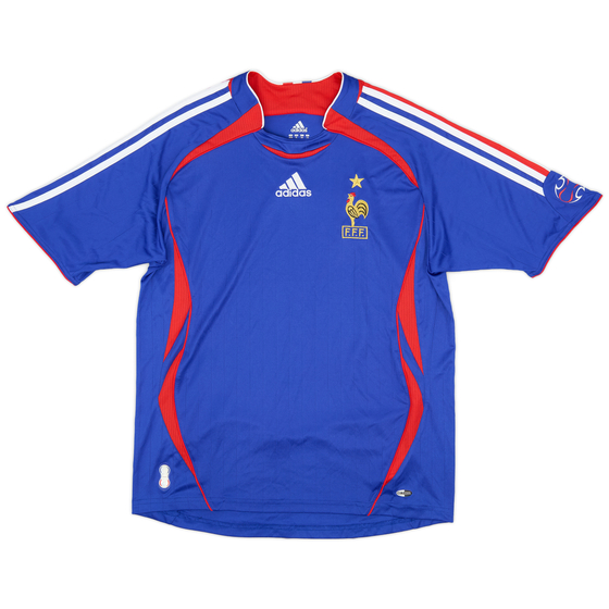 2006-07 France Home Shirt - 7/10 - (XL.Boys)