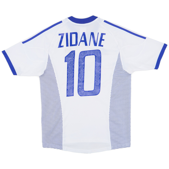 2002-04 France Away Shirt Zidane #10 - 7/10 - (S)