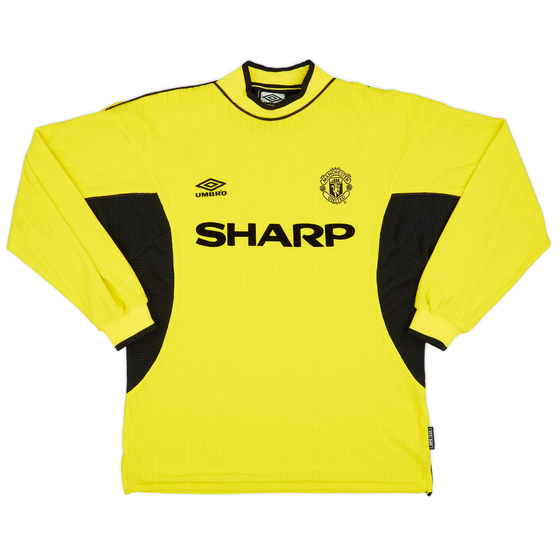 1999-00 Manchester United GK Shirt - 9/10 - (M)