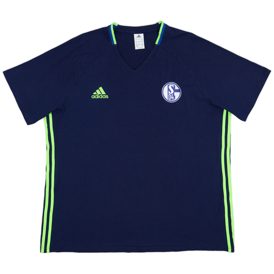 2016-17 Schalke adidas Training Tee - 9/10 - (XXL)