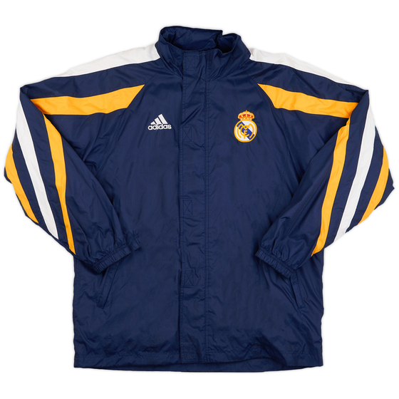 1998-99 Real Madrid adidas Bench Coat - 7/10 - (M)
