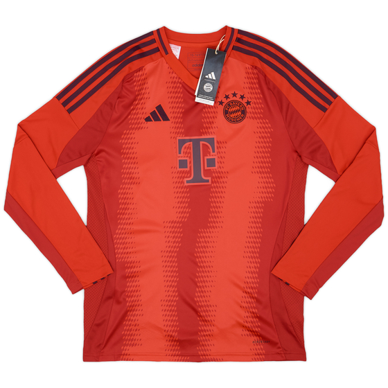 2024-25 Bayern Munich Home L/S Shirt (KIDS)