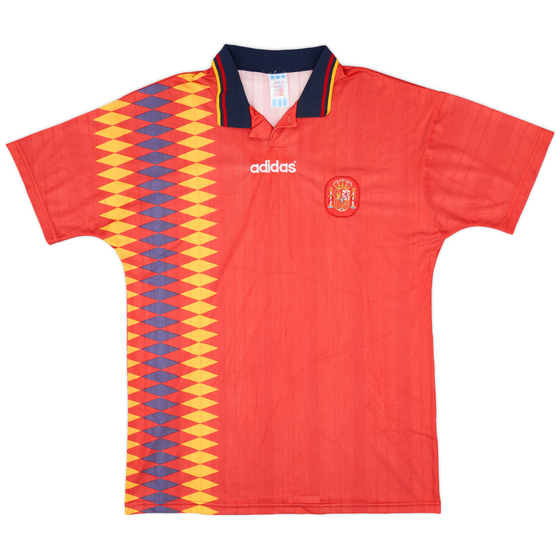 1994-96 Spain Home Shirt - 8/10 - (L)