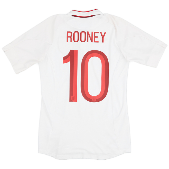 2012-13 England Home Shirt Rooney #10 - 8/10 - (XS)