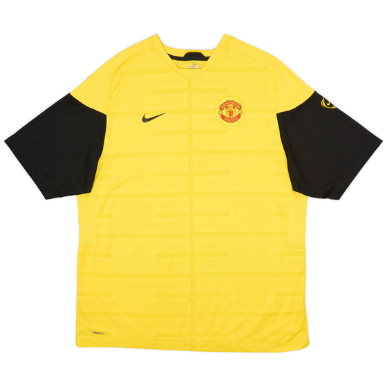 2009-10 Manchester United Nike Training Shirt - 8/10 - (XL)