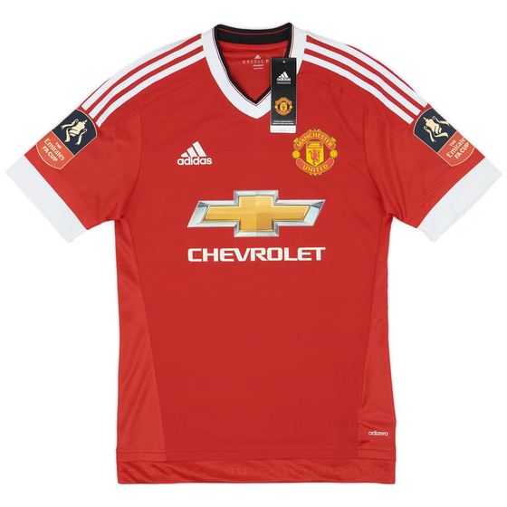 2015-16 Manchester United Authentic Home Shirt (S)