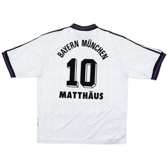 1996-98 Bayern Munich Away Shirt Matthaus #10 - 9/10 - (L)