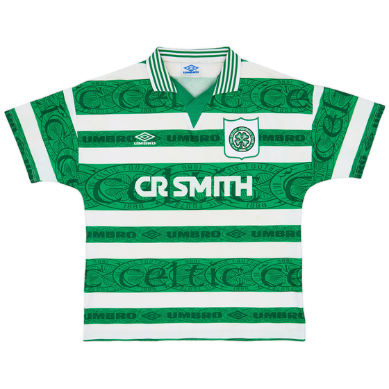1995-97 Celtic Home Shirt - 9/10 - (L)