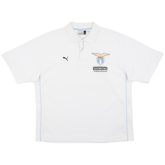 2000-01 Lazio Puma Polo Shirt - 8/10 - (M)