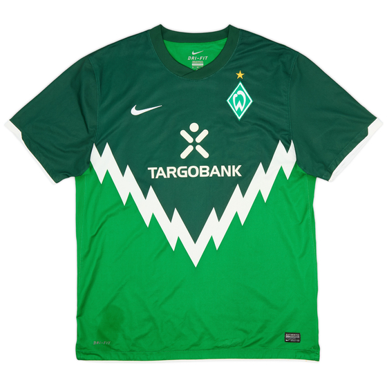 2010-11 Werder Bremen Home Shirt - 9/10 - (XL)
