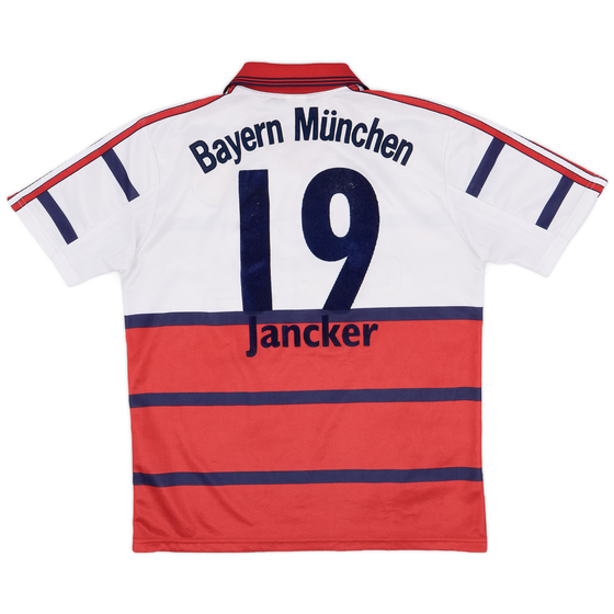 1998-00 Bayern Munich Away Shirt Jancker #19 - 8/10 - (XL.Boys)