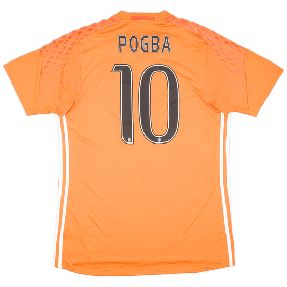 2016-17 Juventus GK S/S Shirt Pogba #10 - 7/10 - (L)
