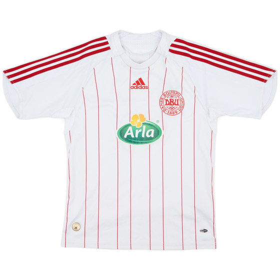 2008-10 Denmark 'Fodboldskole 2009' Away Shirt - 6/10 - (L.Boys)