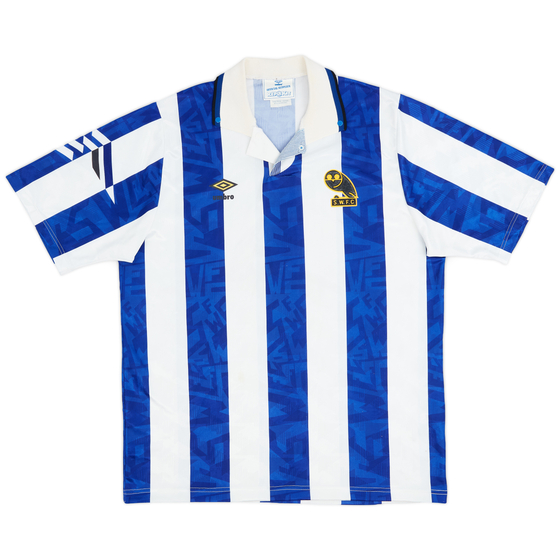 1991-93 Sheffield Wednesday Home Shirt - 8/10 - (L)