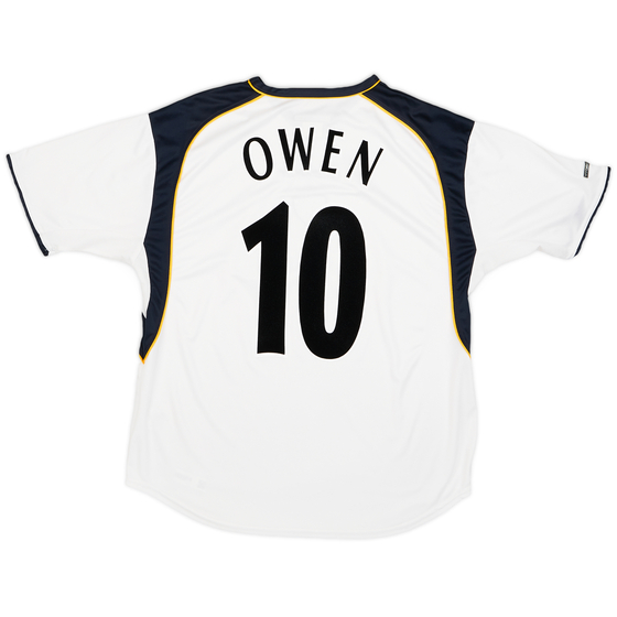 2001-03 Liverpool Away Shirt Owen #10 - 9/10 - (L)