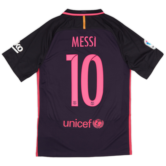 2016-17 Barcelona Away Shirt Messi #10 (S)