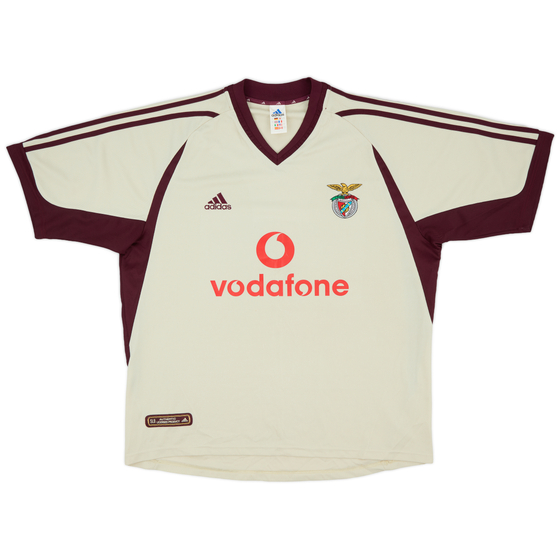 2001-02 Benfica Away Shirt - 8/10 - (XL)