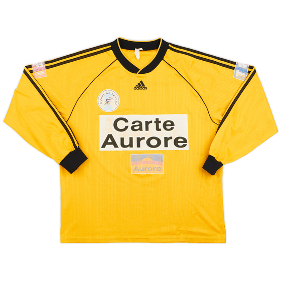 1990s adidas Coupe De France Template L/S Shirt - 6/10 - (L)