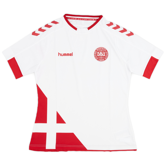2017-18 Denmark Women's Away Shirt - 9/10 - (L)