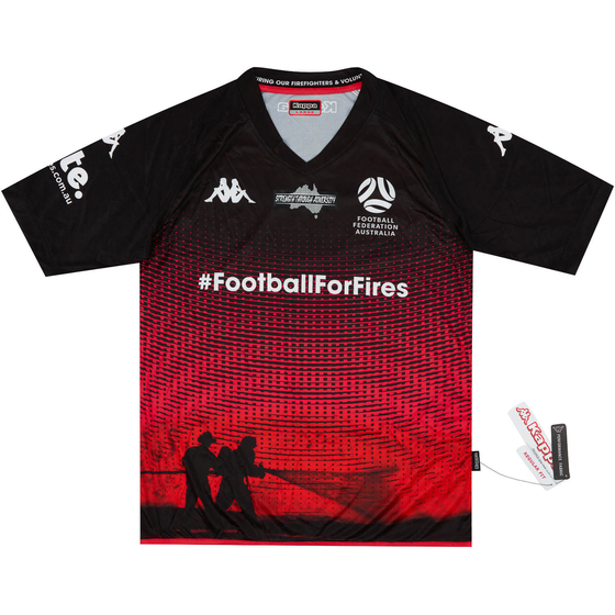 2020 Football for Fires Fire Fighters All Stars Shirt