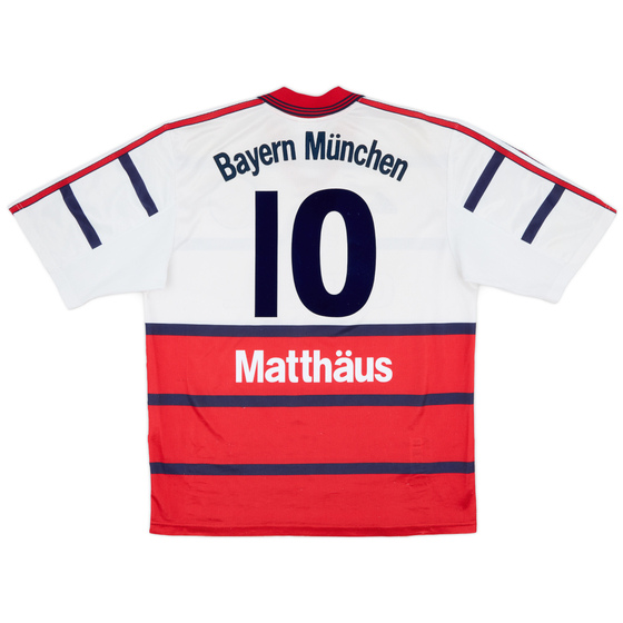 1998-00 Bayern Munich Away Shirt Matthaus #10 - 7/10 - (M)