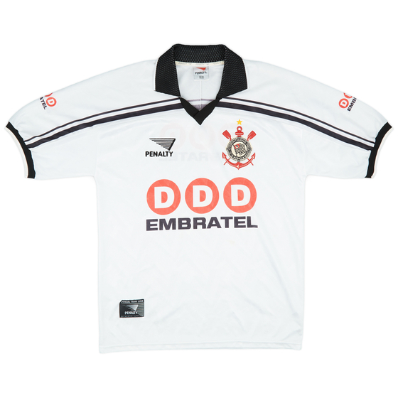 1998 Corinthians Finals Home Shirt - 8/10 - (XL)