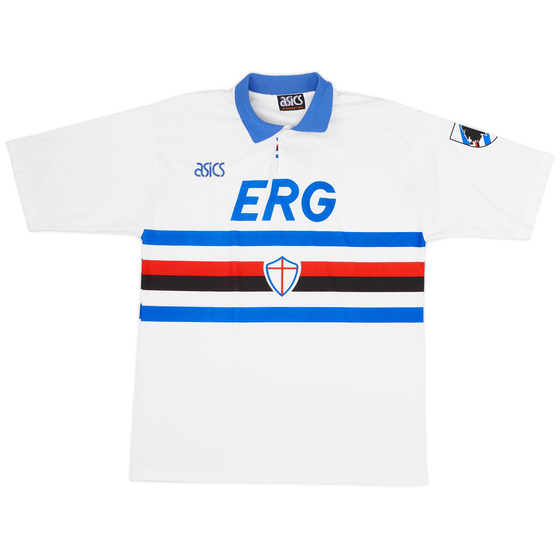 1992-94 Sampdoria Away Shirt - 8/10 - (XL)