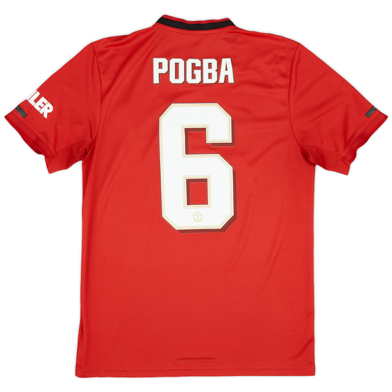 2019-20 Manchester United Home Shirt Pogba #6 - 7/10 - (M)