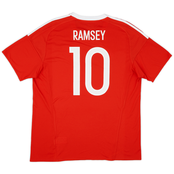 2016-17 Wales Home Shirt Ramsey #10 - 6/10 - (XL)