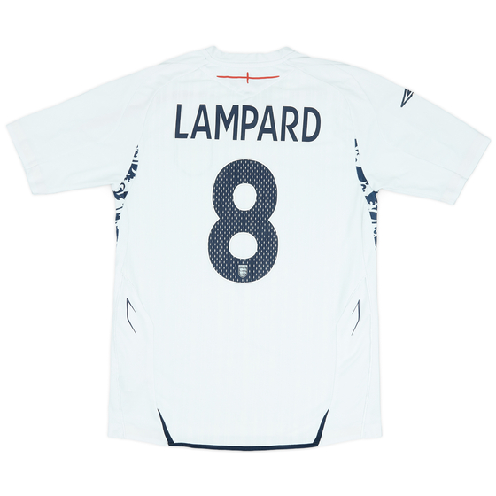 2007-09 England Home Shirt Lampard #8 - 7/10 - (S)