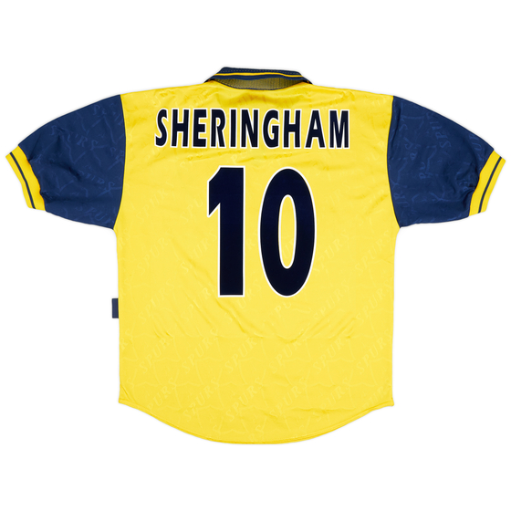 1995-97 Tottenham Third Shirt Sheringham #10 - 8/10 - (M)