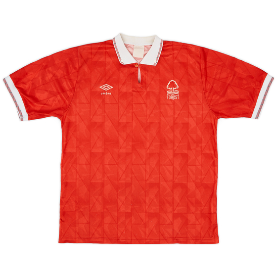 1990-92 Nottingham Forest Home Shirt - 7/10 - (XL)