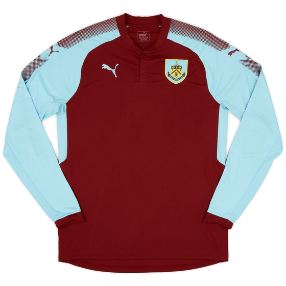 2017-18 Burnley Home L/S Shirt - 9/10 - (XL)