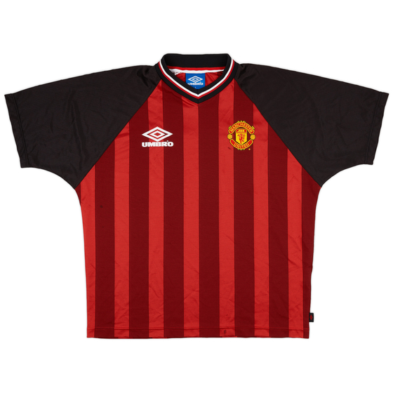 1998-99 Manchester United Umbro Training Shirt - 8/10 - (L)