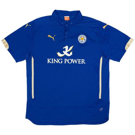 2014-15 Leicester Home Shirt - 9/10 - (XXL)
