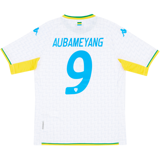 2021-22 Gabon Away Shirt Aubameyang #9