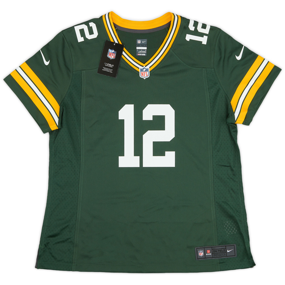 2012-22 Green Bay Packers Rodgers #12 Nike Game Home Jersey Womens (XL)