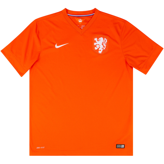 2014-15 Netherlands Home Shirt - 6/10 - (M)
