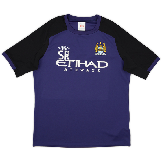2012-13 Manchester City Staff Issue Umbro Training Shirt SR - 9/10 - (L)