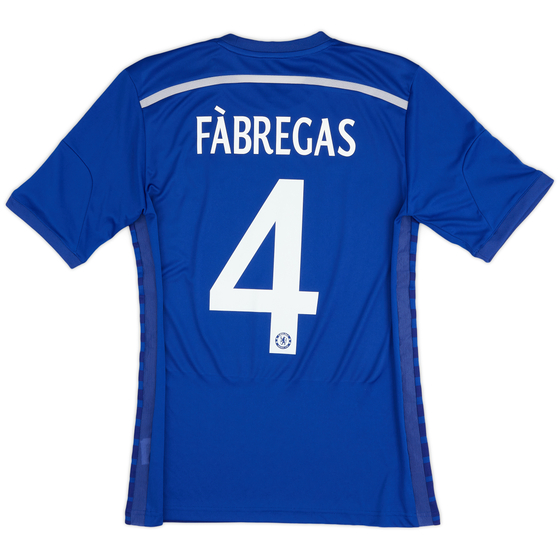 2014-15 Chelsea Home Shirt Fabregas #4 - 9/10 - (S)