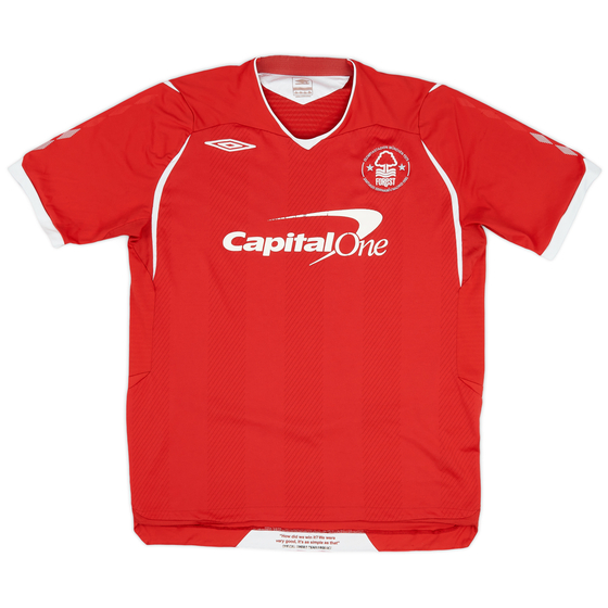 2008-09 Nottingham Forest Home Shirt - 7/10 - (L)