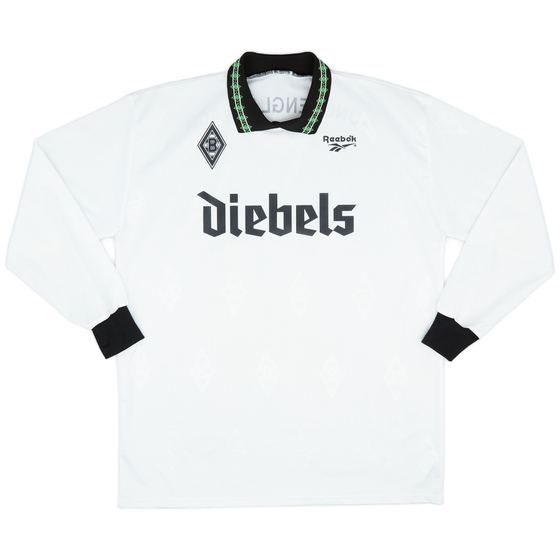 1995-96 Borussia Monchengladbach Home L/S Shirt - 8/10 - (XXL)