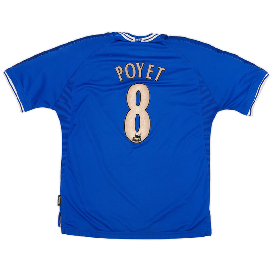 1999-01 Chelsea Home Shirt Poyet #8 - 7/10 - (XL)