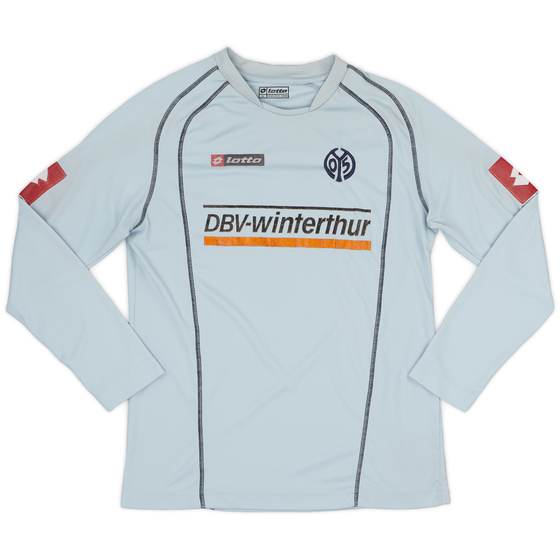 2005-07 Mainz Away L/S Shirt - 7/10 - (XL)