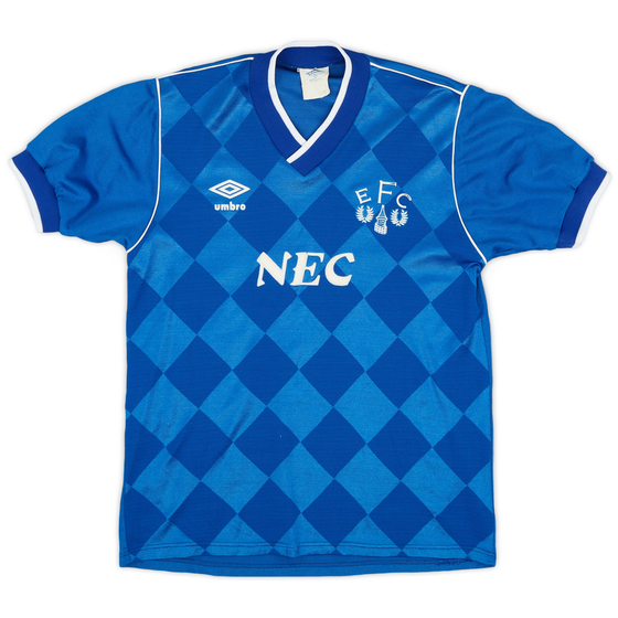1986-89 Everton Home Shirt - 6/10 - (S)