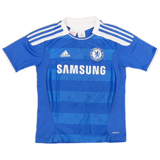 2011-12 Chelsea Home Shirt - 9/10 - (S.Boys)