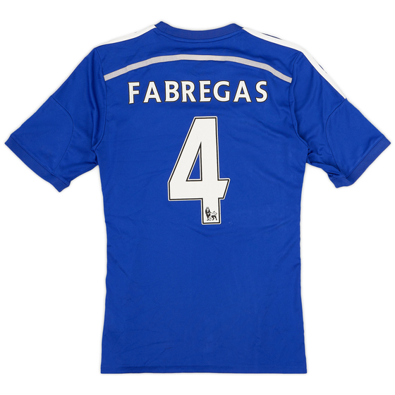 2014-15 Chelsea Home Shirt Fabregas #4 - 7/10 - (S)