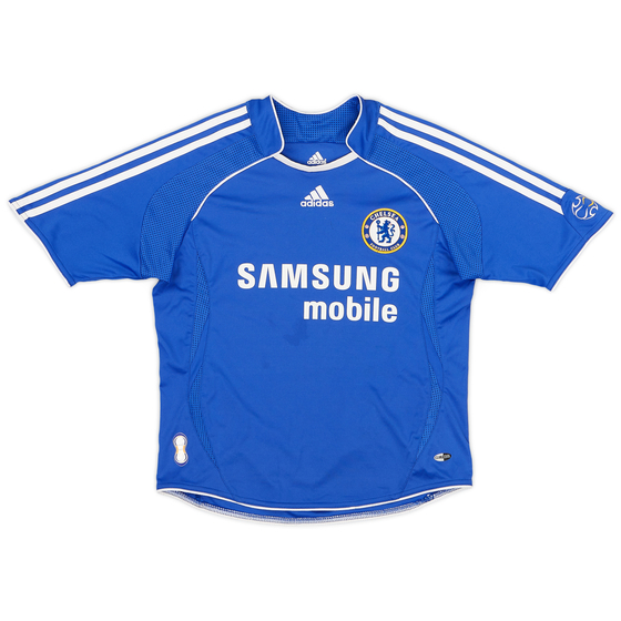 2006-08 Chelsea Home Shirt - 9/10 - (S.Boys)