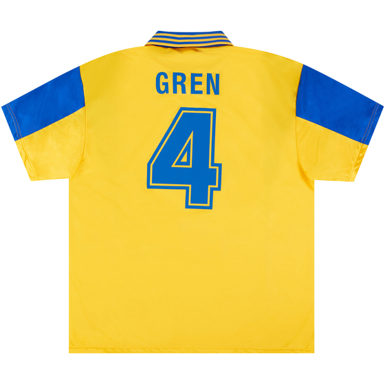 1997-98 Grasshoppers UEFA Cup Match Issue Away Shirt Gren #4